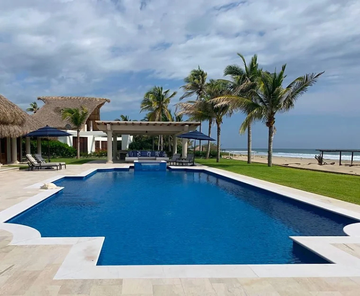 Panoramic Sunset Over the Pacific