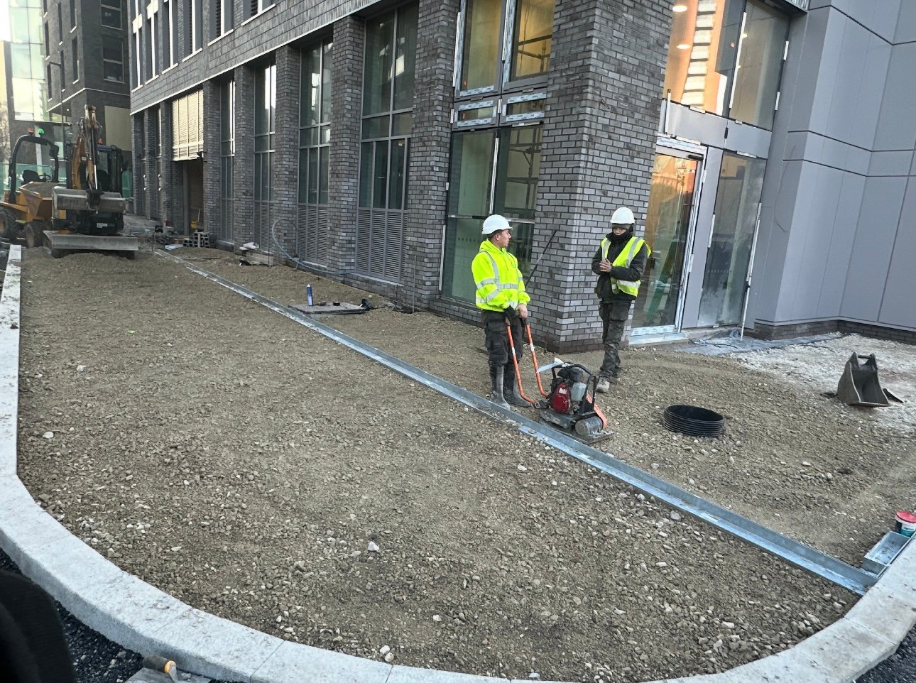 Block paving project