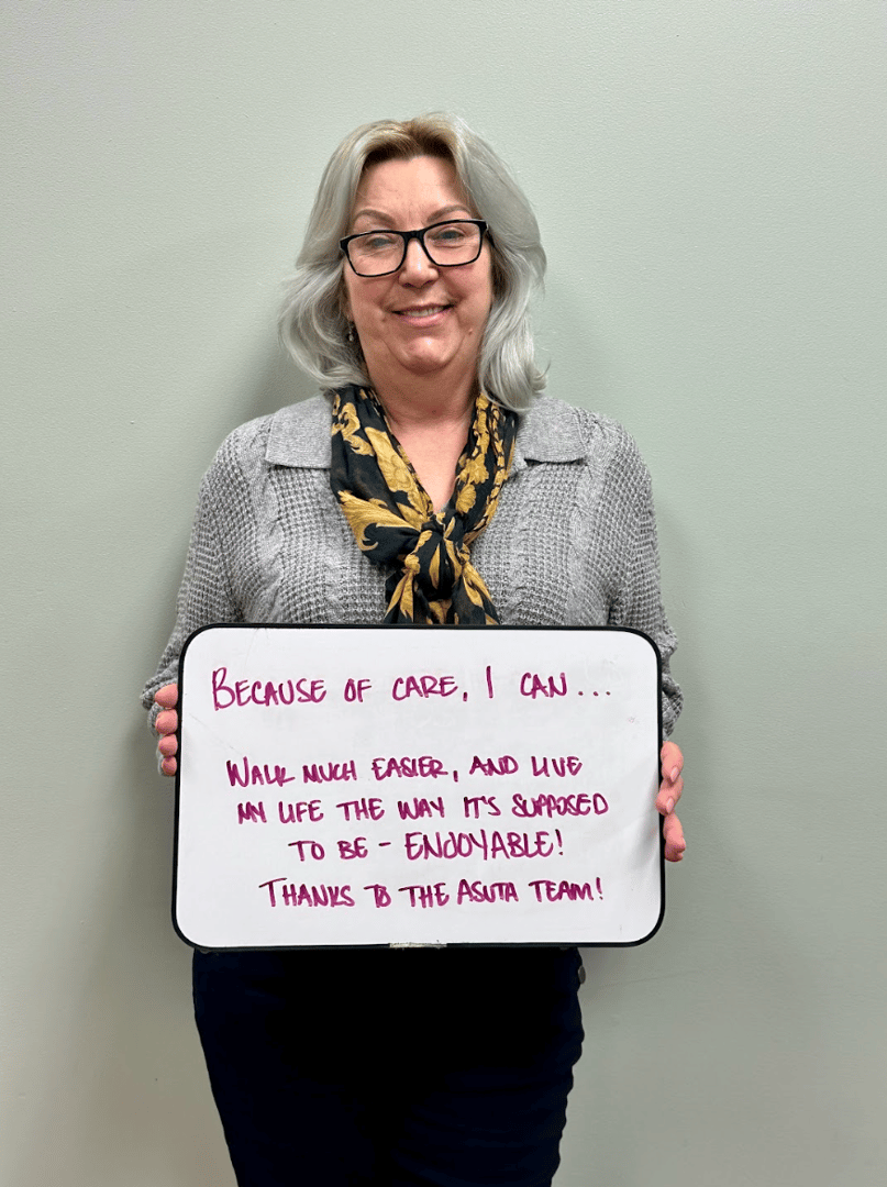 Patient success story showing real results from neuropathy treatment