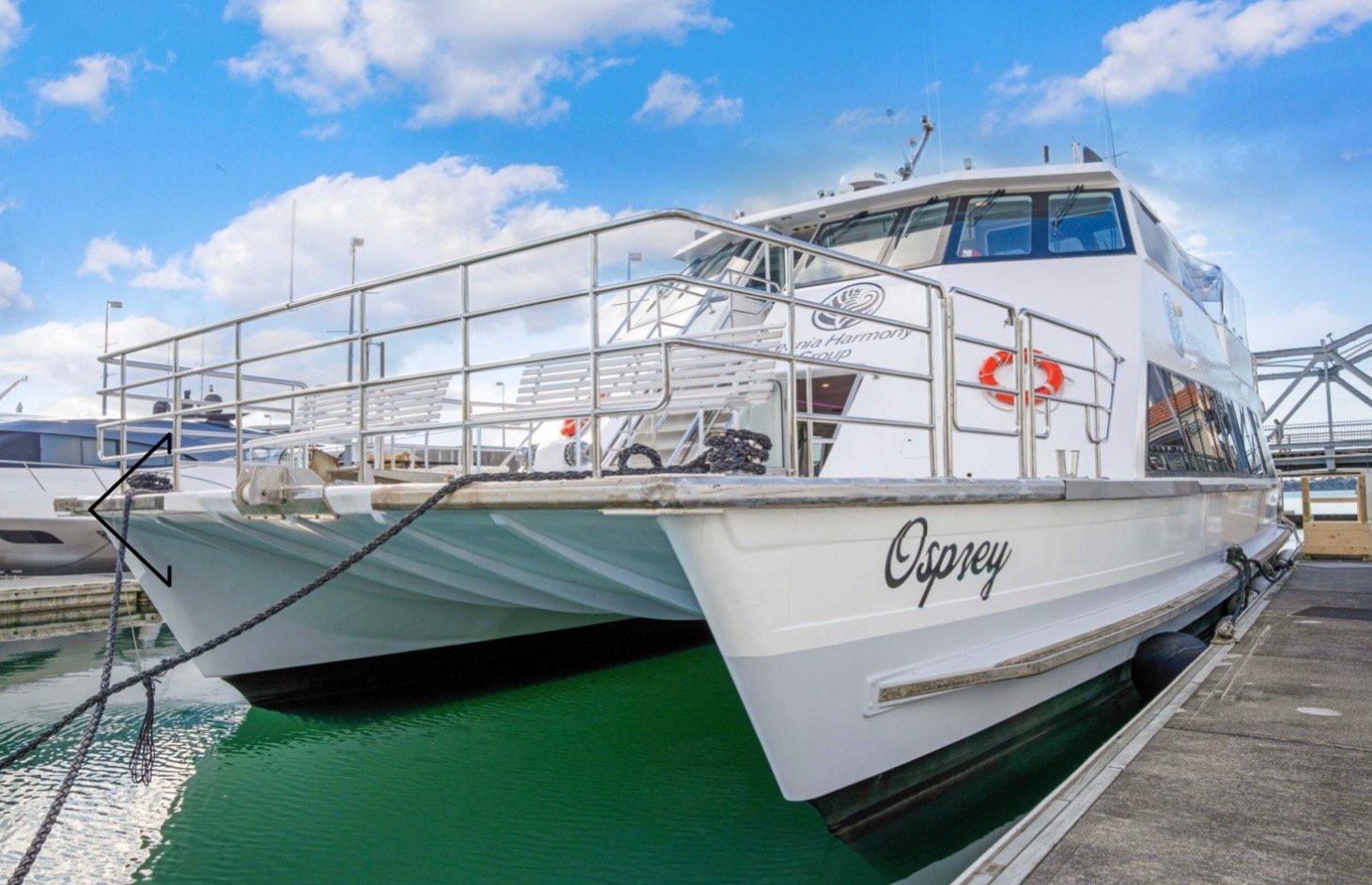 Osprey yacht charter experience