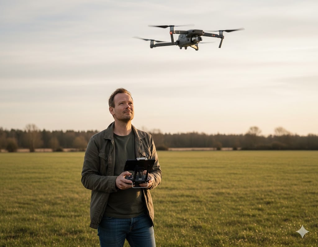 Morten Christiansen - Certificeret dronepilot og Cloud Consultant