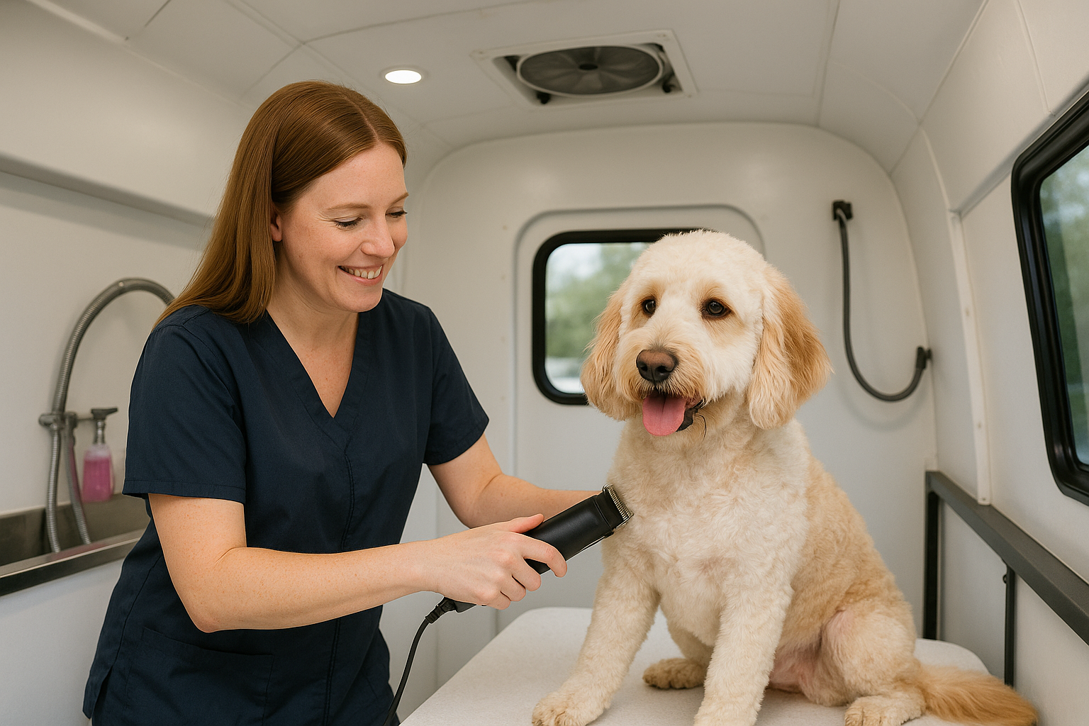 Advanced coat grooming service - Mother Fluffers Mobile Grooming