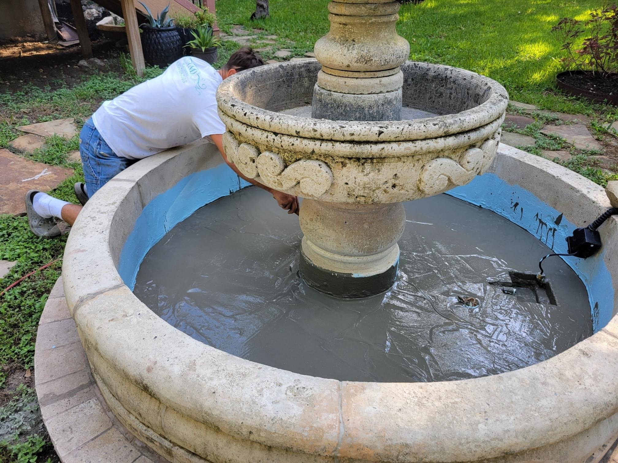 Before: Renovation project showing the original state