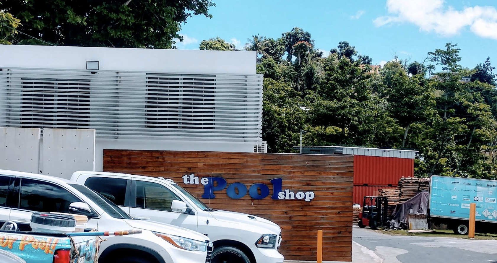 The Pools Shop warehouse