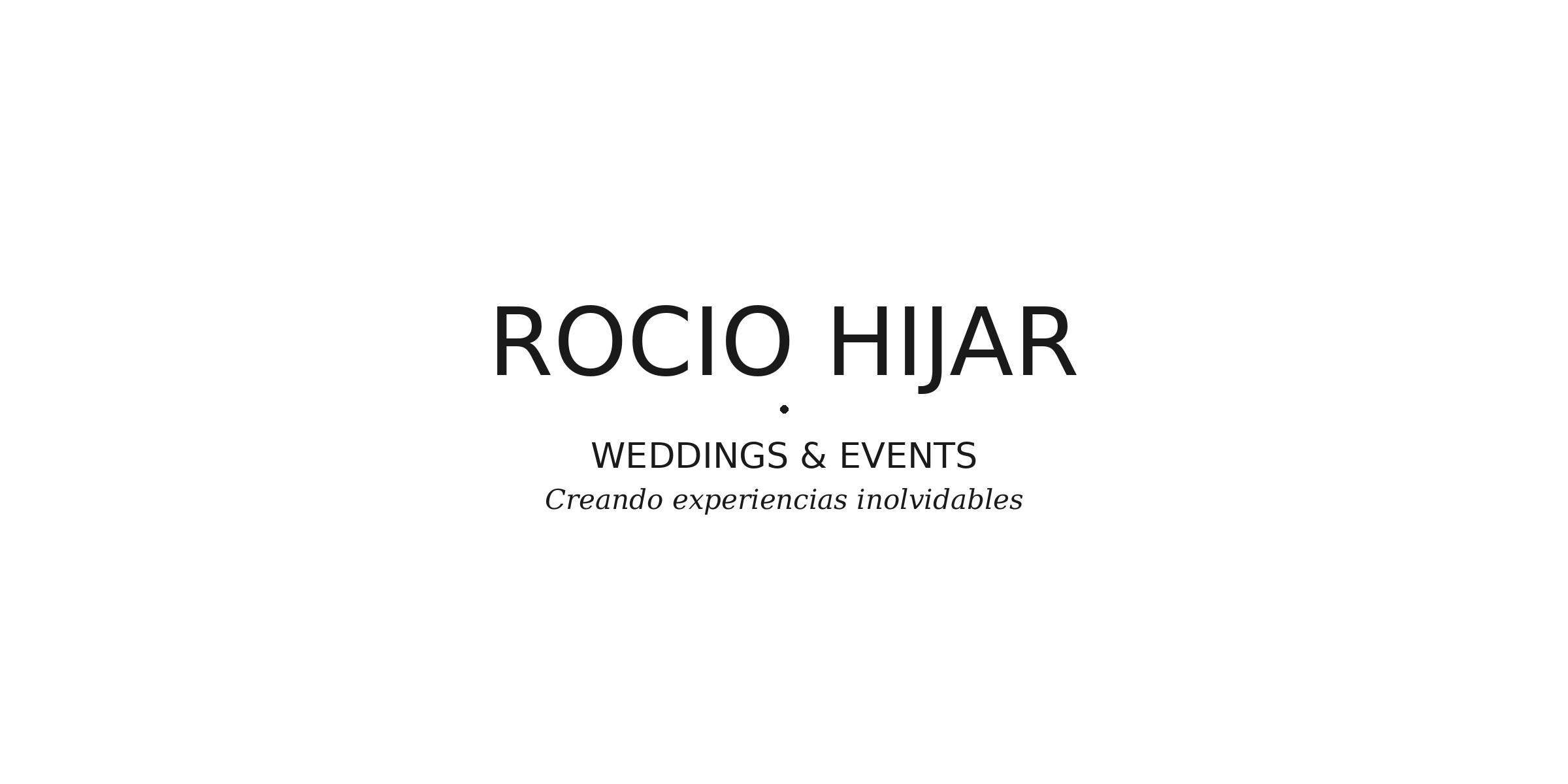Rocio Hijar Weddings