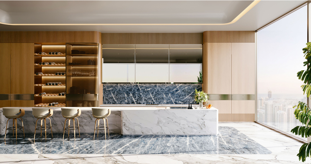 Bugatti Residences - Vista panorámica nocturna