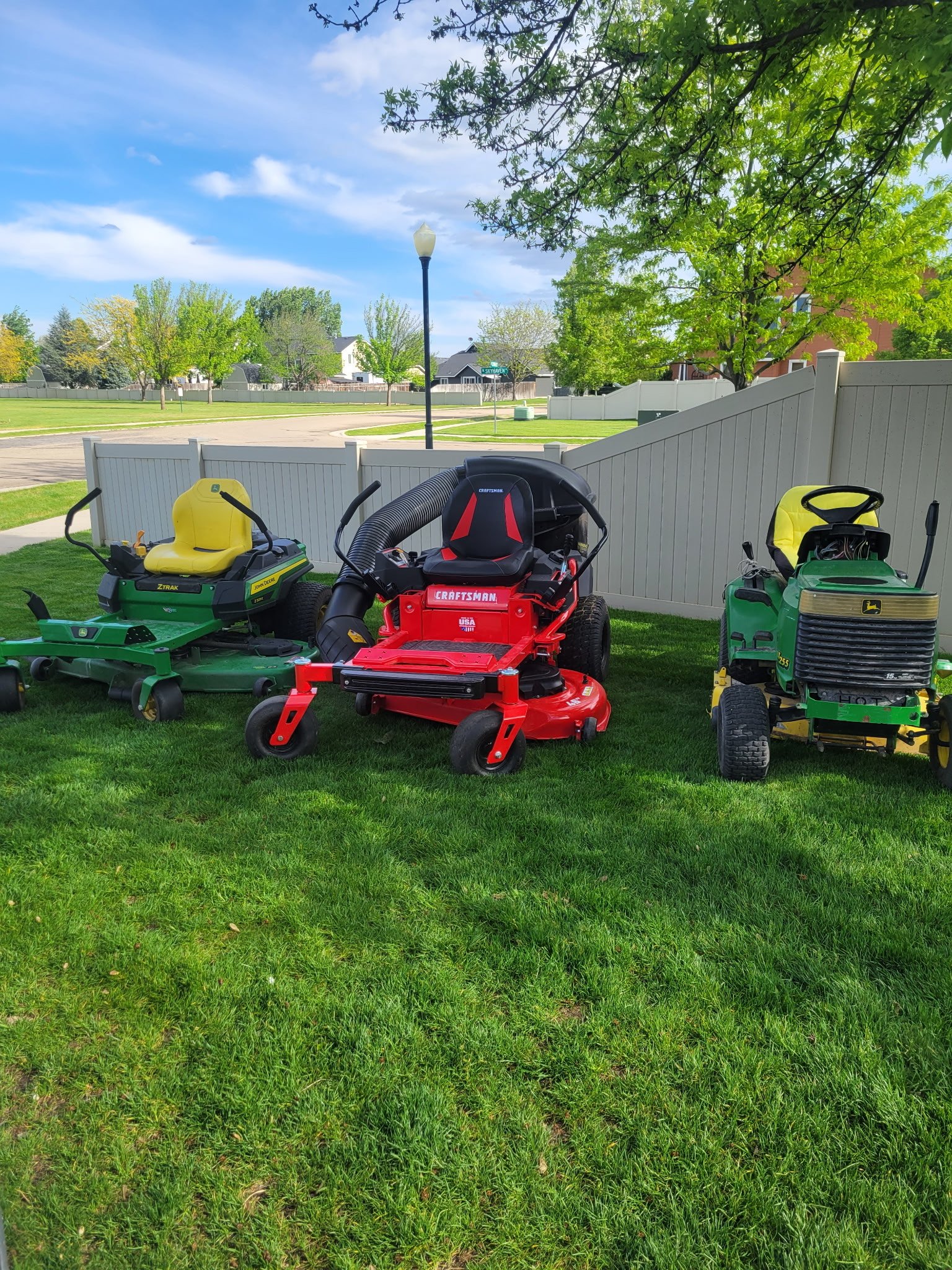 JJ's Small Engines workshop and repair equipment