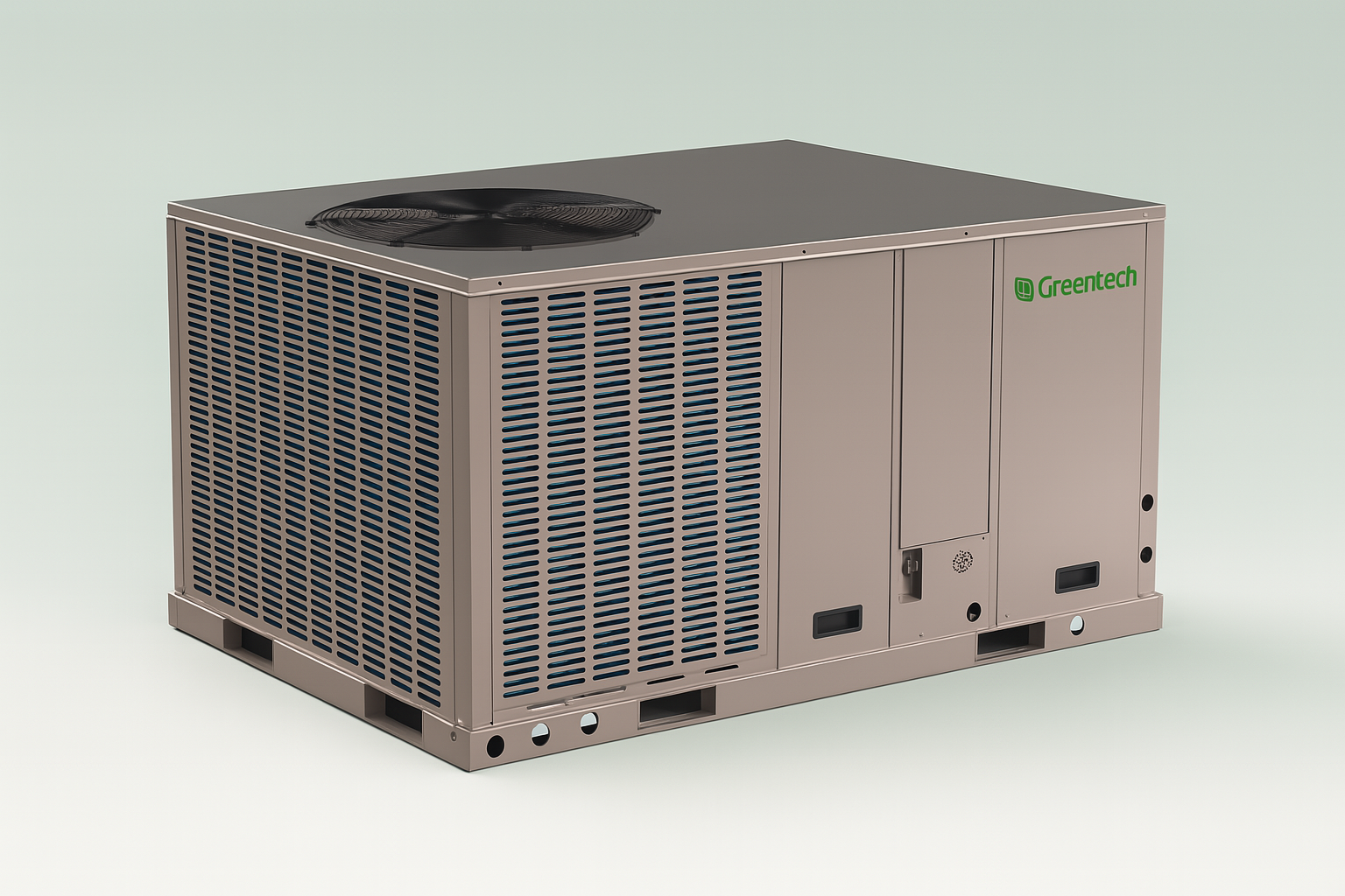 Greentech rooftop HVAC system unit