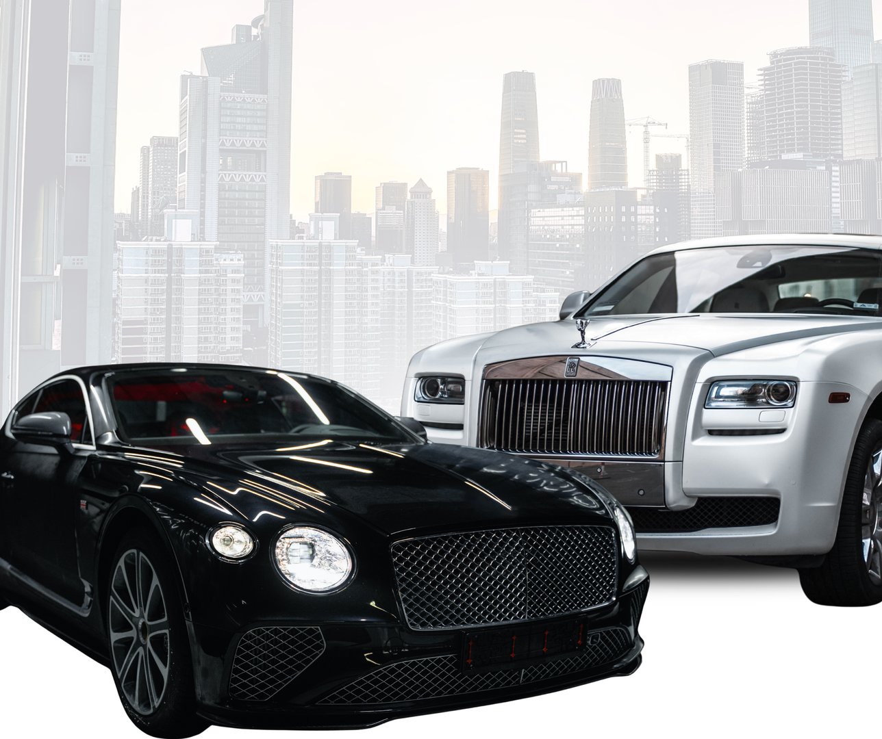 Luxury car hero image