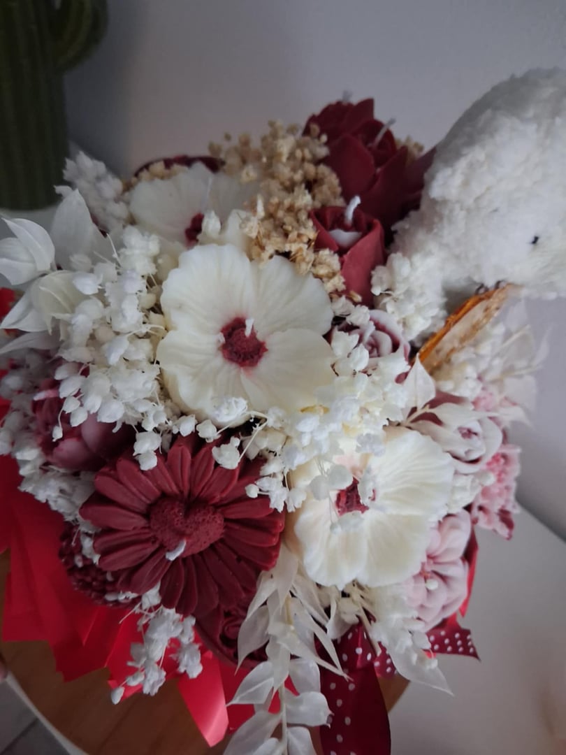 Walentynkowa świeca 7