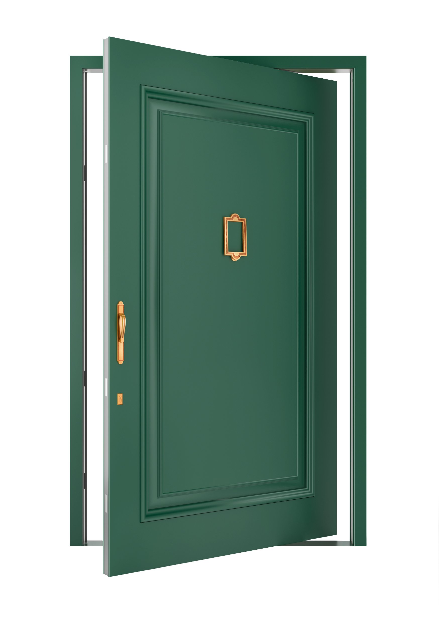 Pivot Deur Hout Look