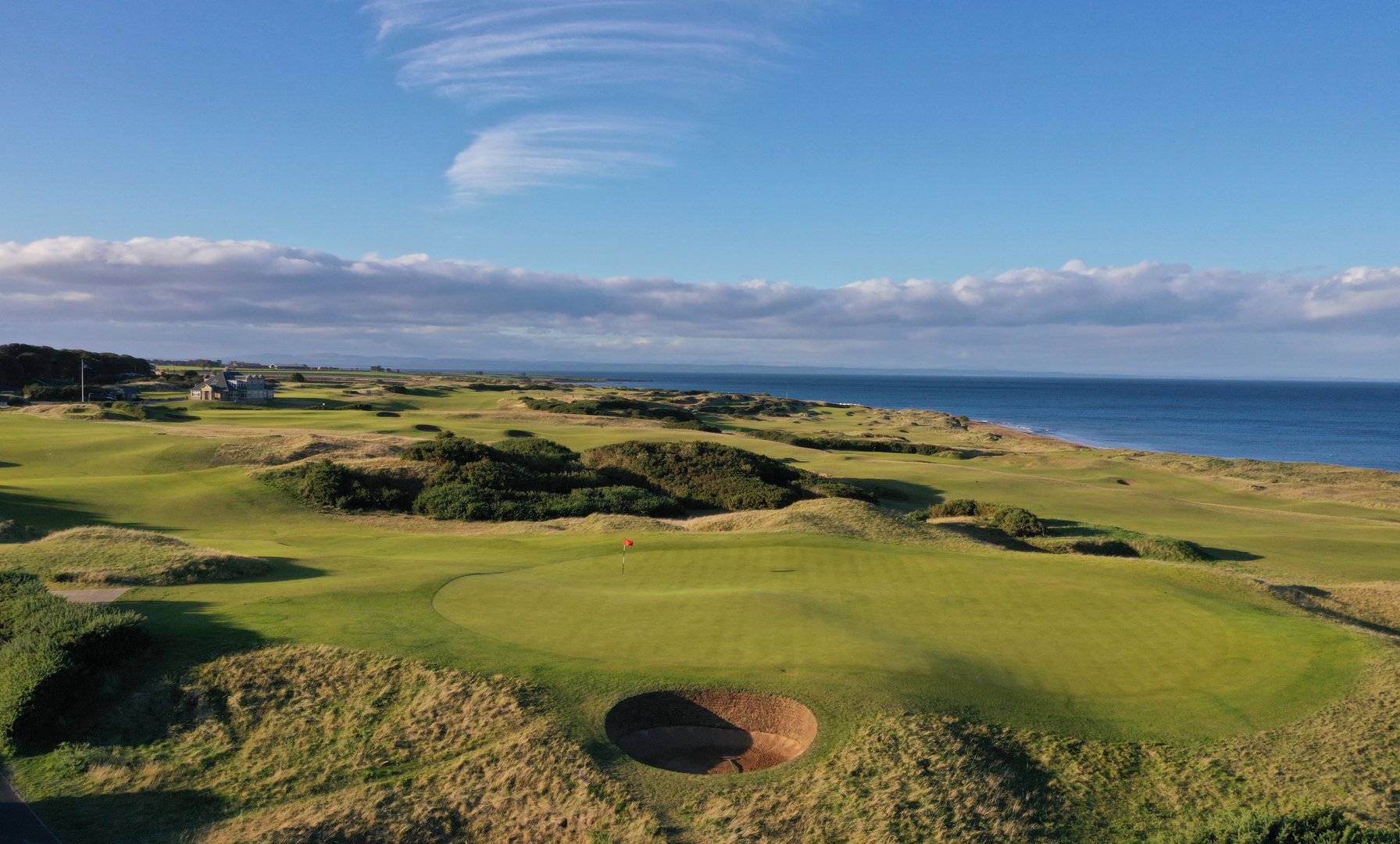 Kingsbarns 10th Hole Aerial