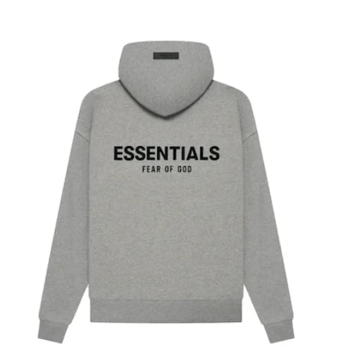 Essentials hoodie dark oatmeal