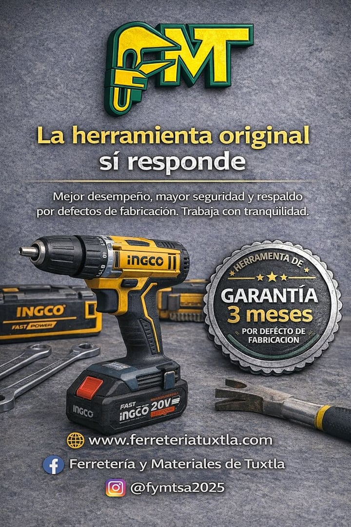 Herramientas y productos - Ferretería Tuxtla