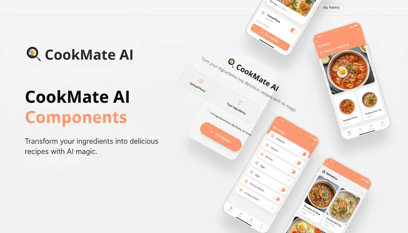CookMate AI App Interface