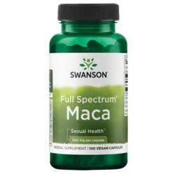 Maca Swanson supplement bottle