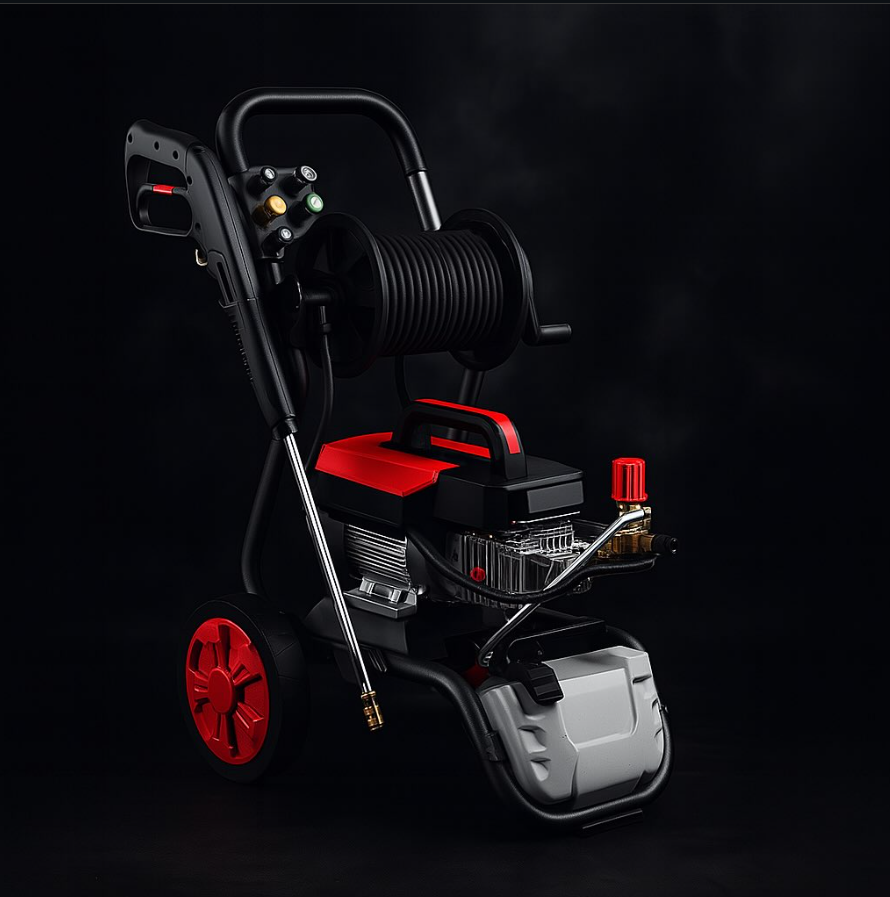 Lavadora de Alta Pressão a Gasolina profissional para detalhamento automotivo
