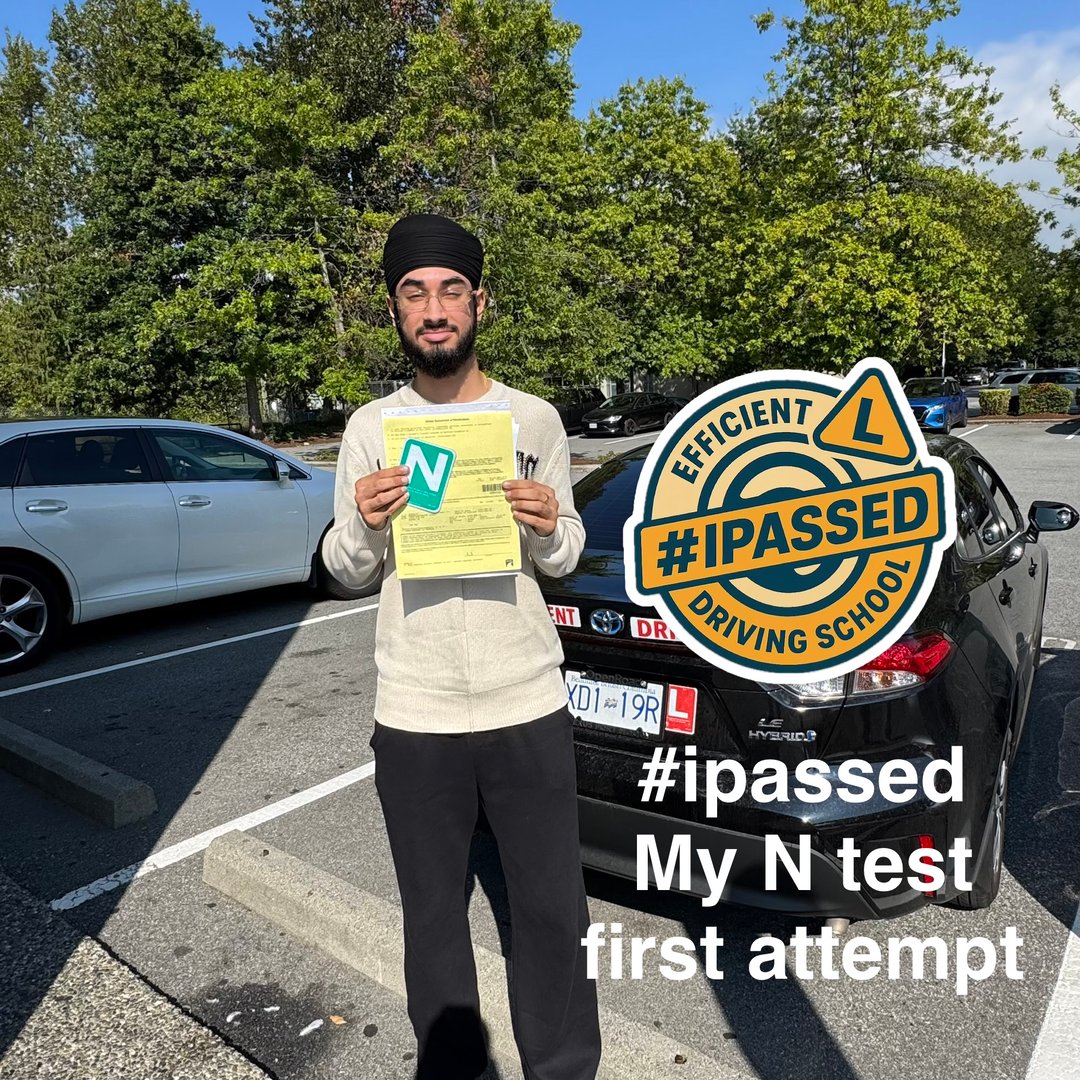 Success story from Efficient Driving School student