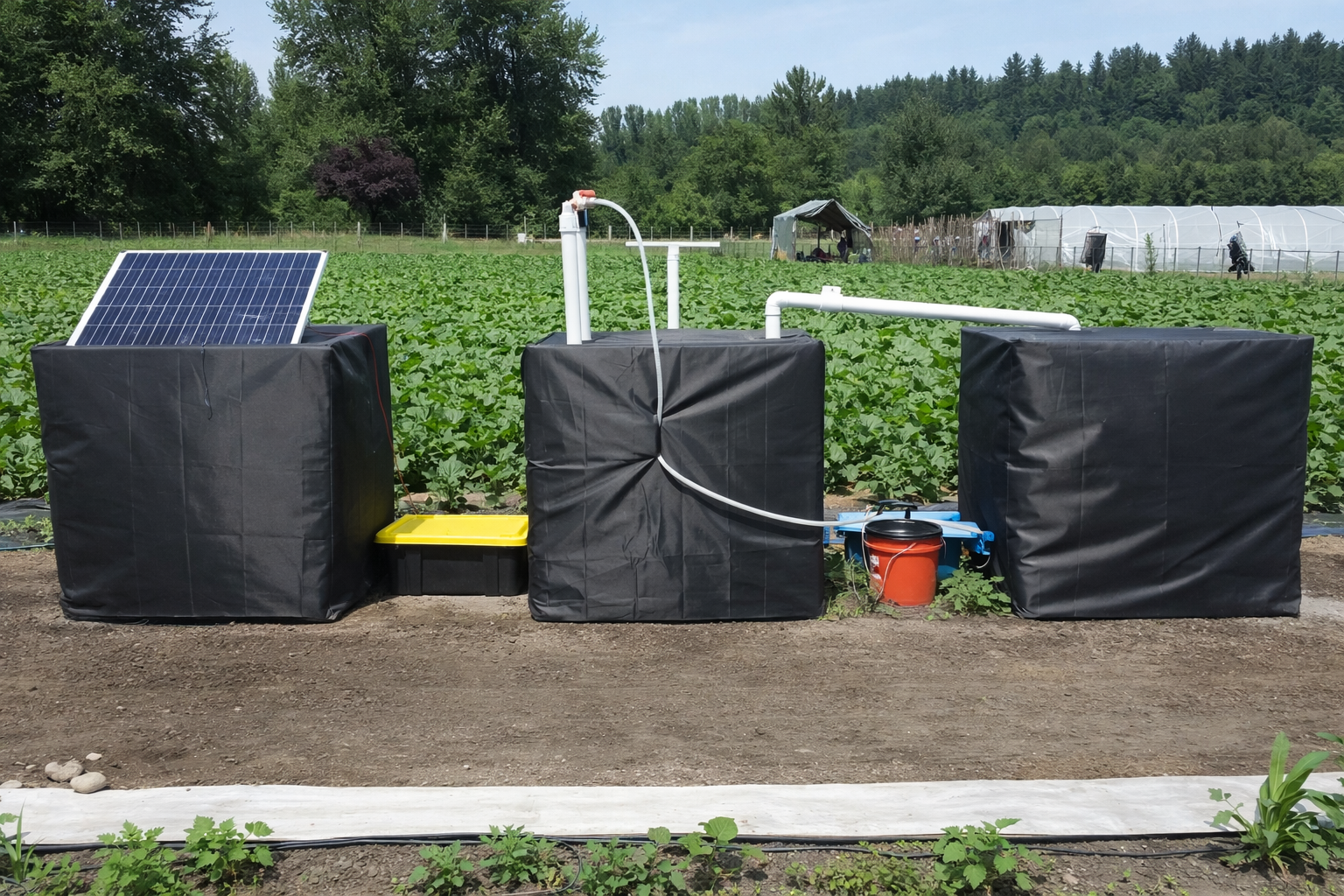 Solar Flow Anaerobic Digester
