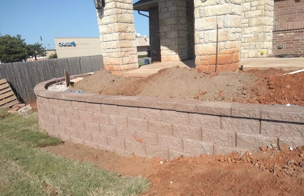 MannyBuilt Oklahoma retaining walls
