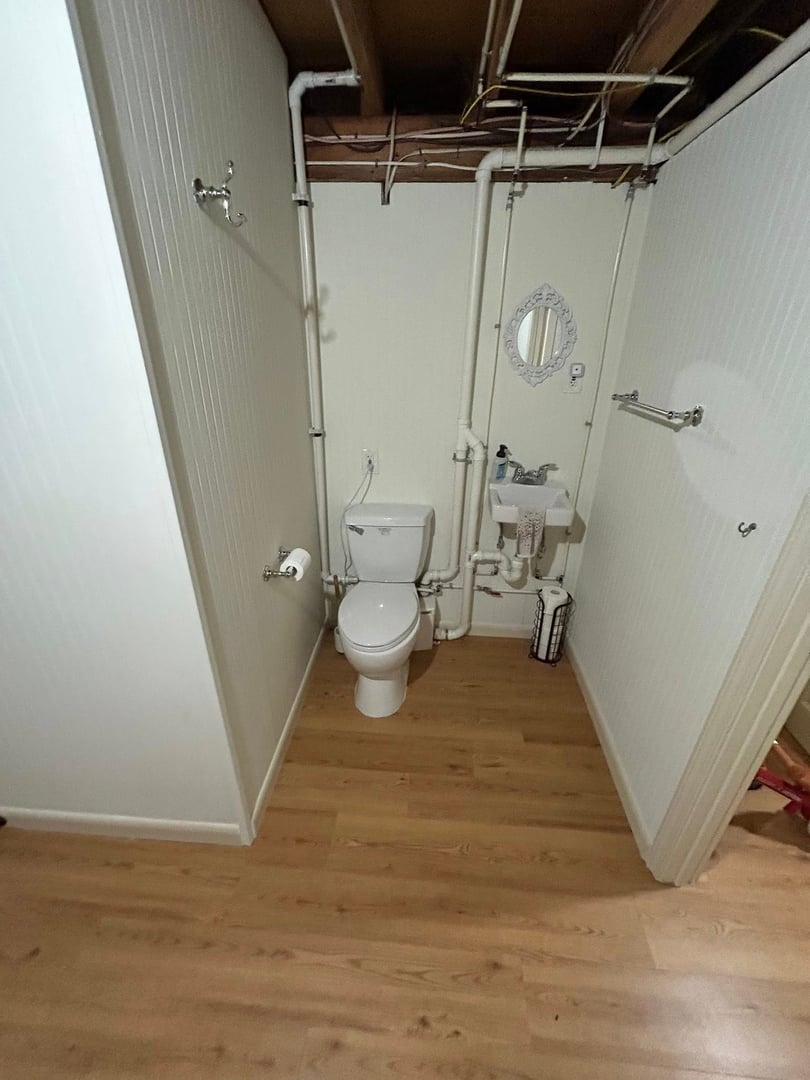 Basement plumbing installation Maumee OH