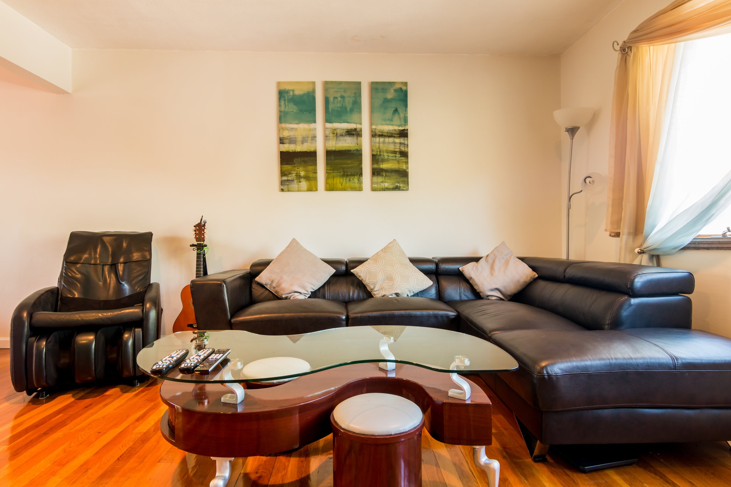 Interior of a living room