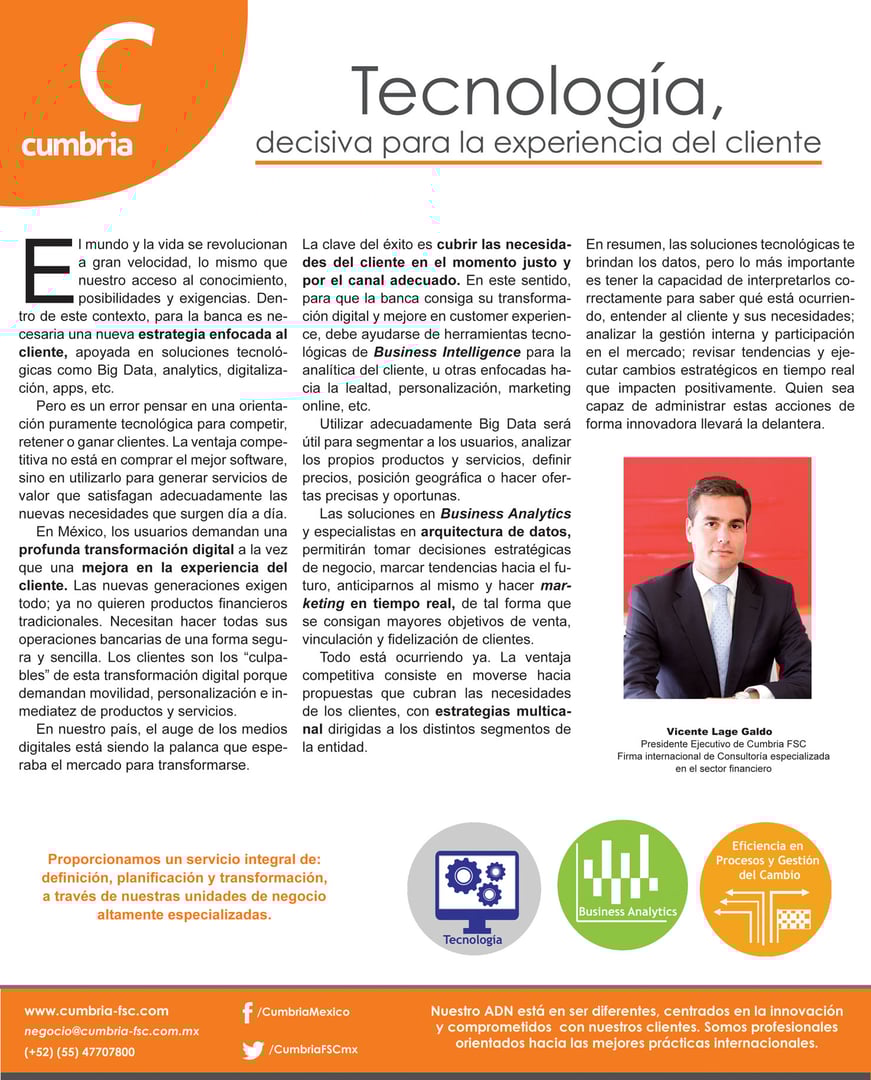 Convención Bancaria - Publicación