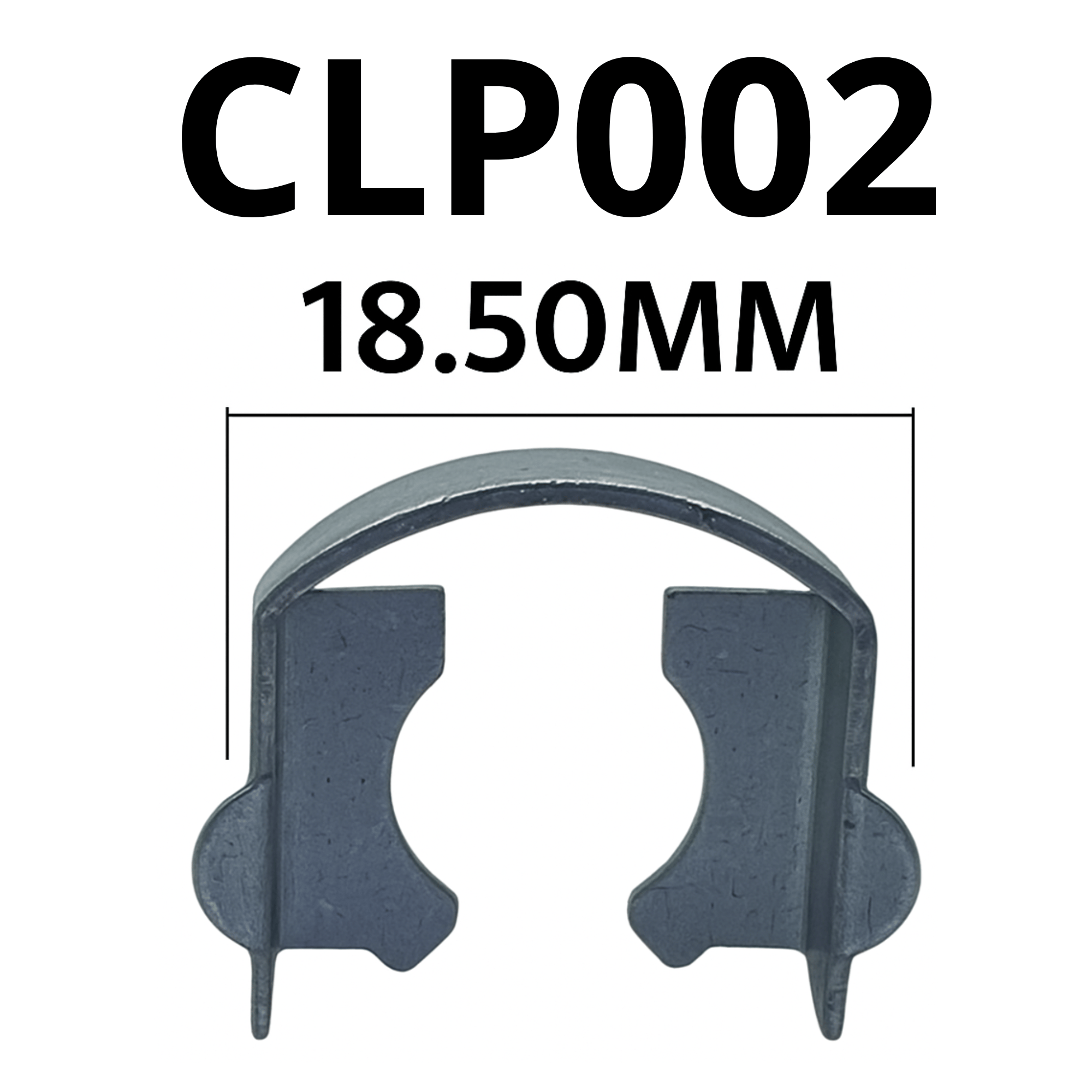 Clip metálico sujeción inyector Delphi