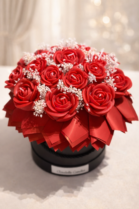 Flowerbox Czerwone Róże