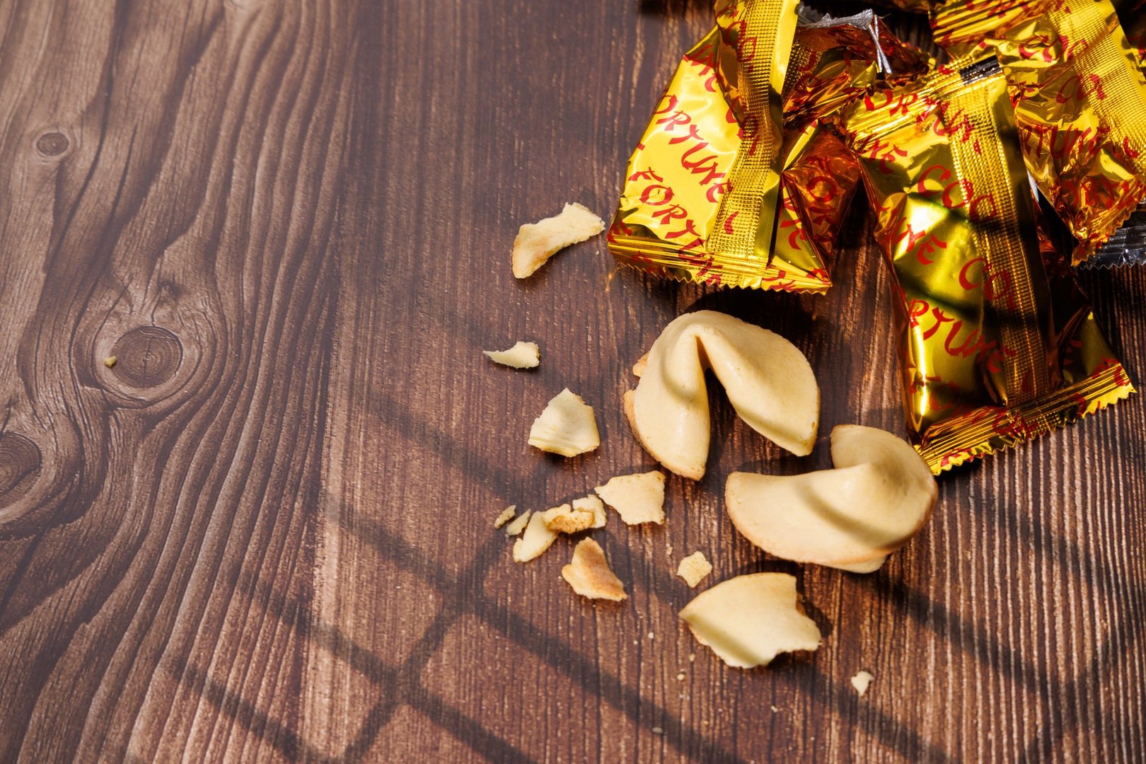 Asian fortune cookies