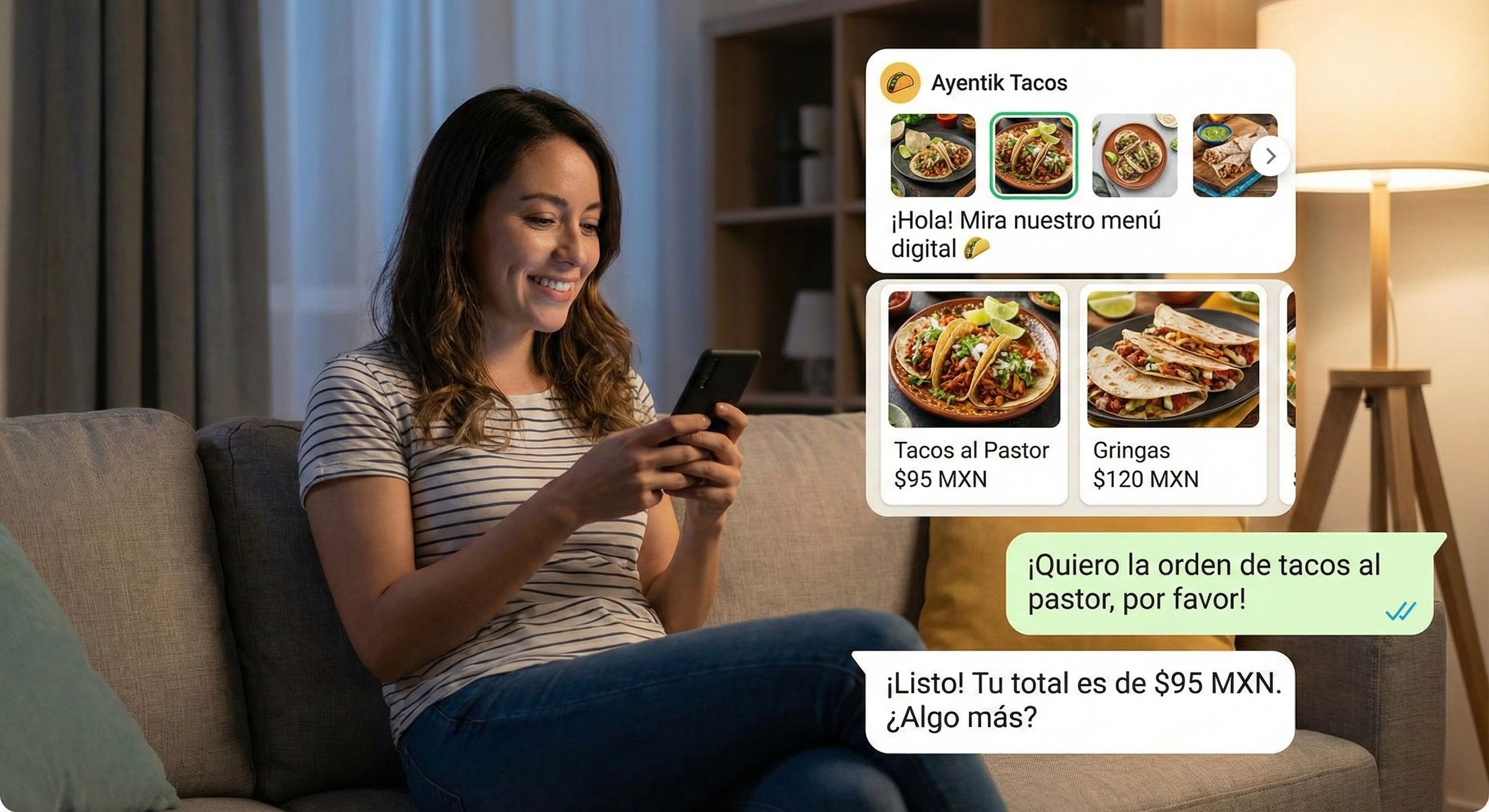 Restaurantes y alimentos showcase 3