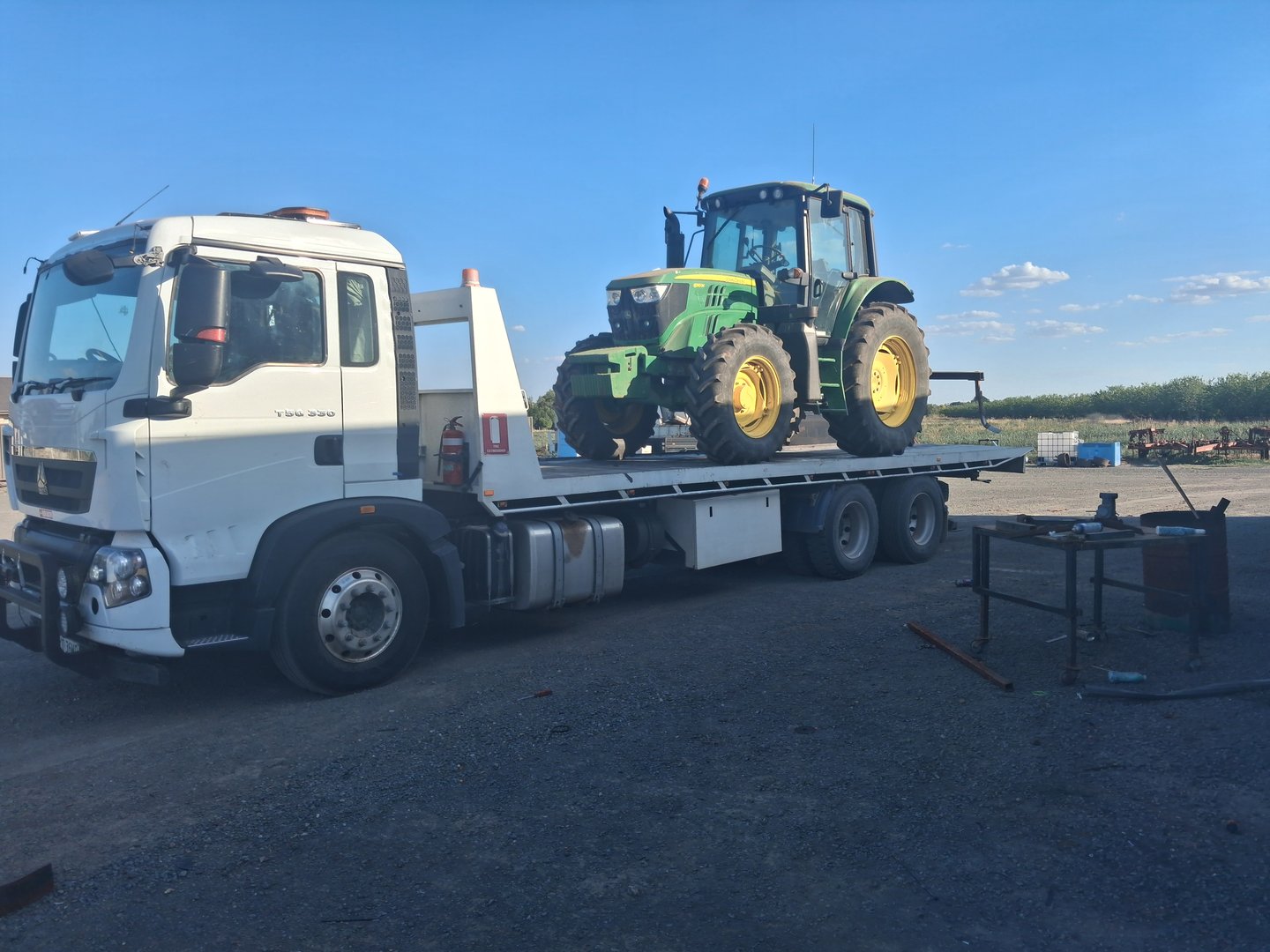 DMP Tilt Tray Services truck