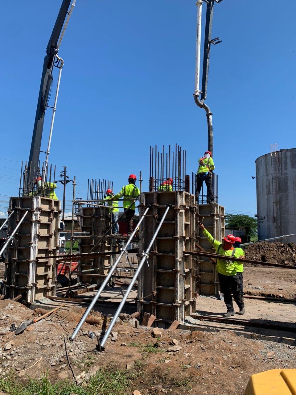 Proyecto de construcción industrial IDCCSA