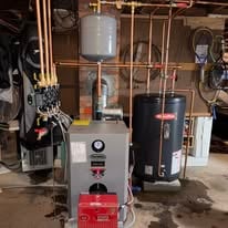 After heating system service