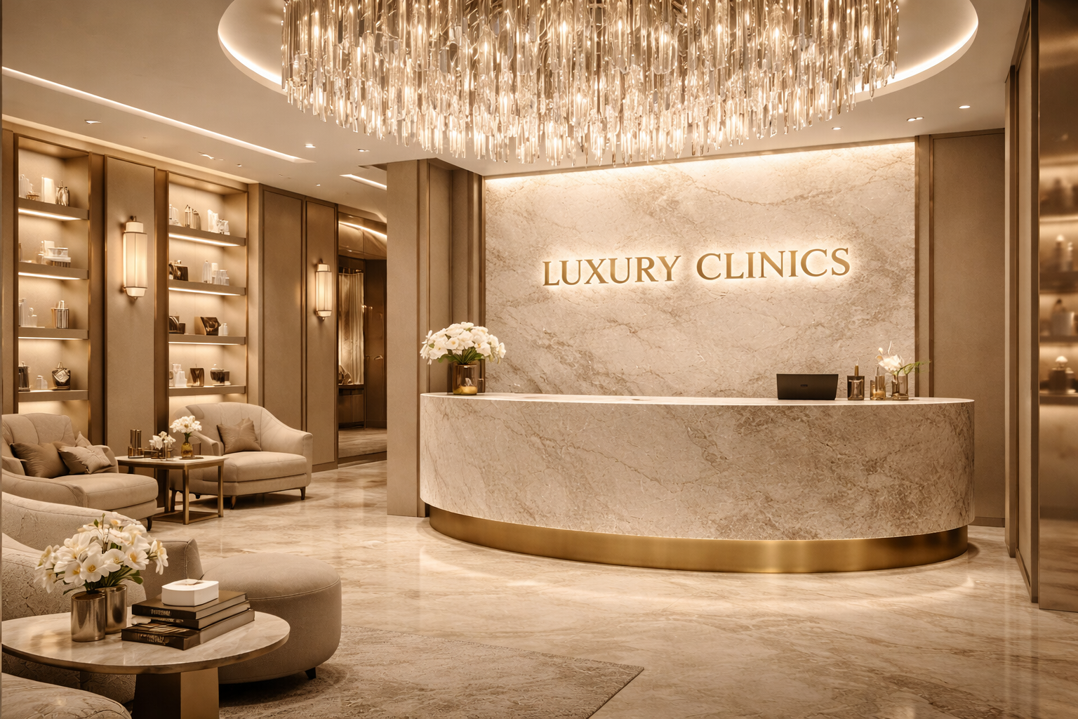Luxury Clinics reception