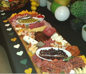 Premium gelato selection