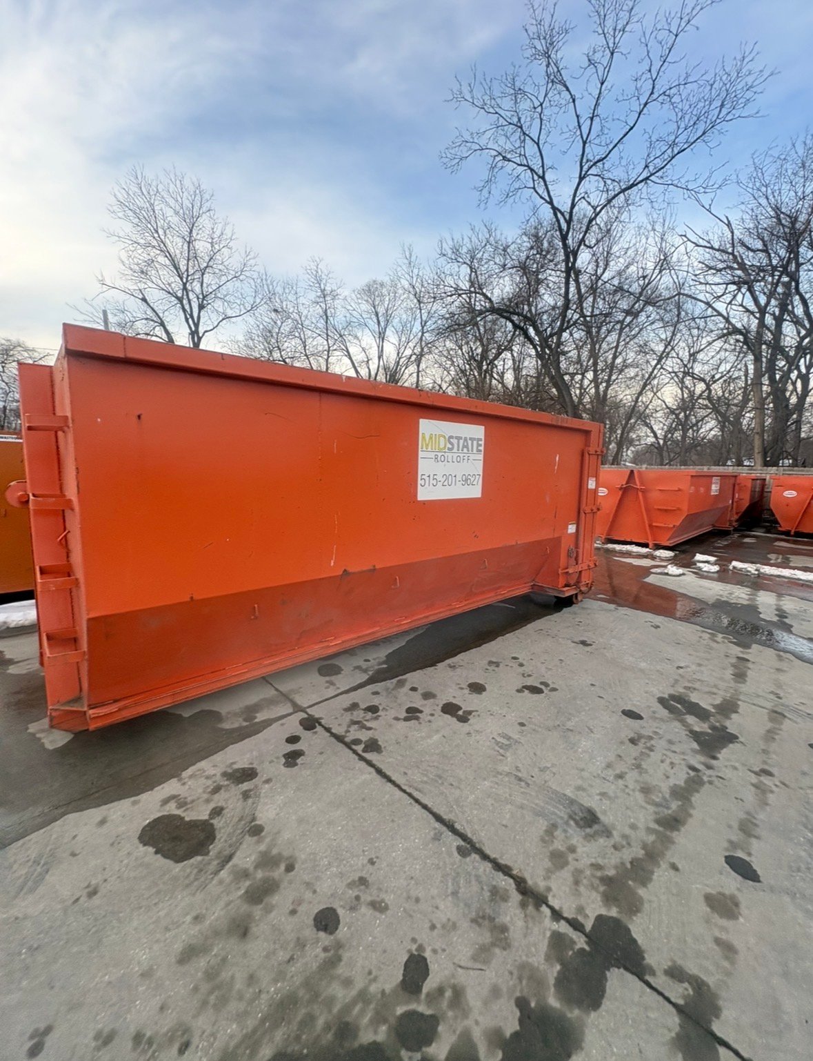 MidState Rolloff 30-yard dumpster