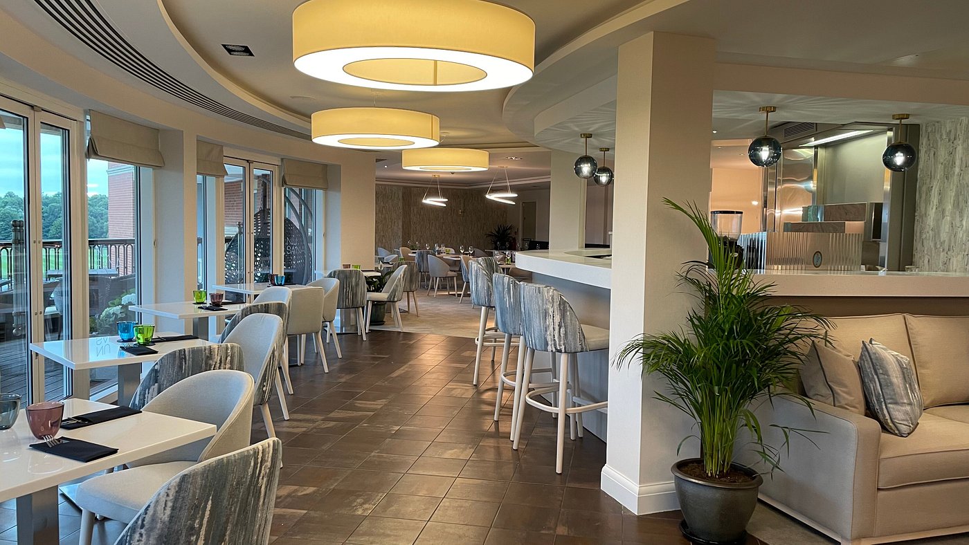 Luxury suite accommodations at Rockliffe Hall with stunning views