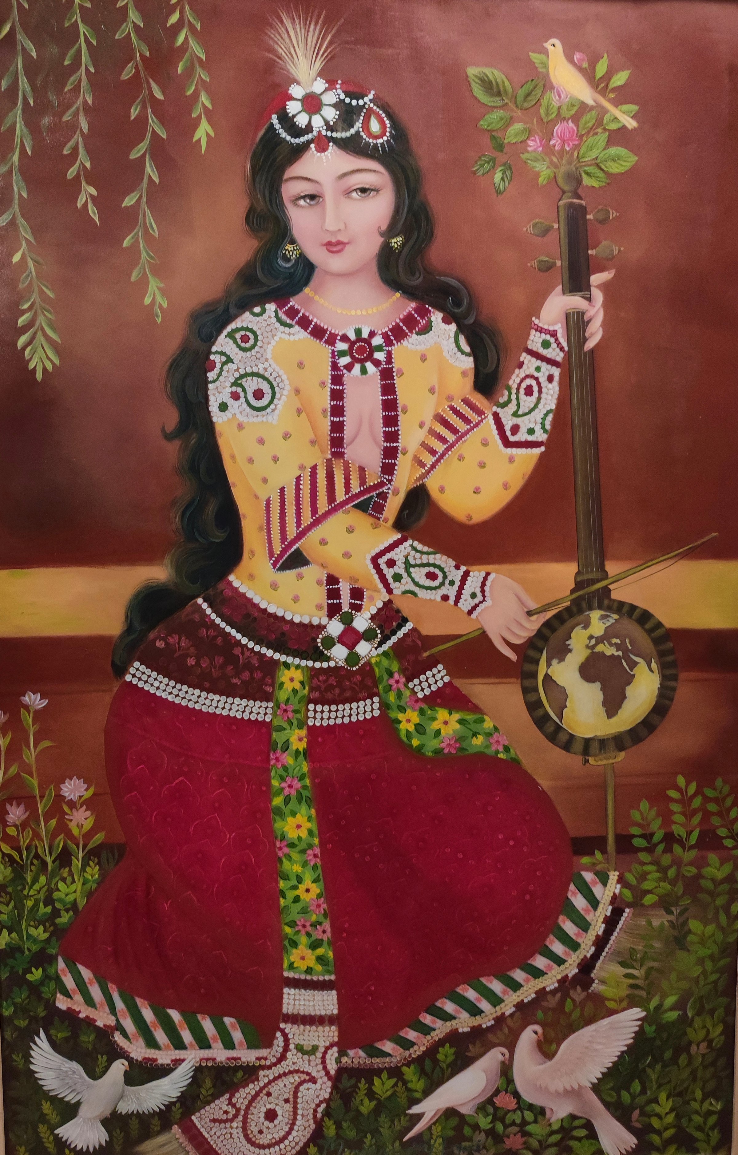 با الهام از جریان اثیری «ملکه آنیما»، بانویی سوار بر اسب که زمین را با نیروی عشق و جوهره زنانه نجات می‌بخشد. نمادی از صلح جهانی و قدرت زنانه.