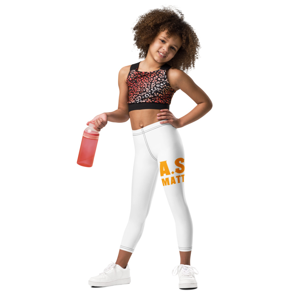 Kids Leggings - Left Front View