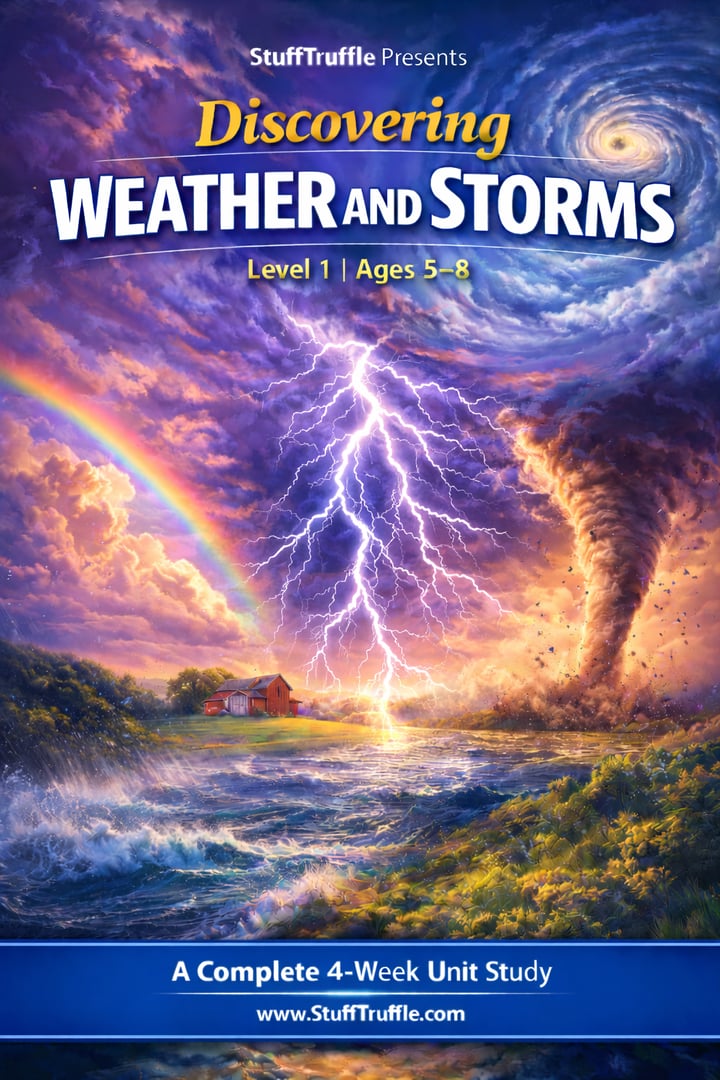Discovering Weather and Storms cover