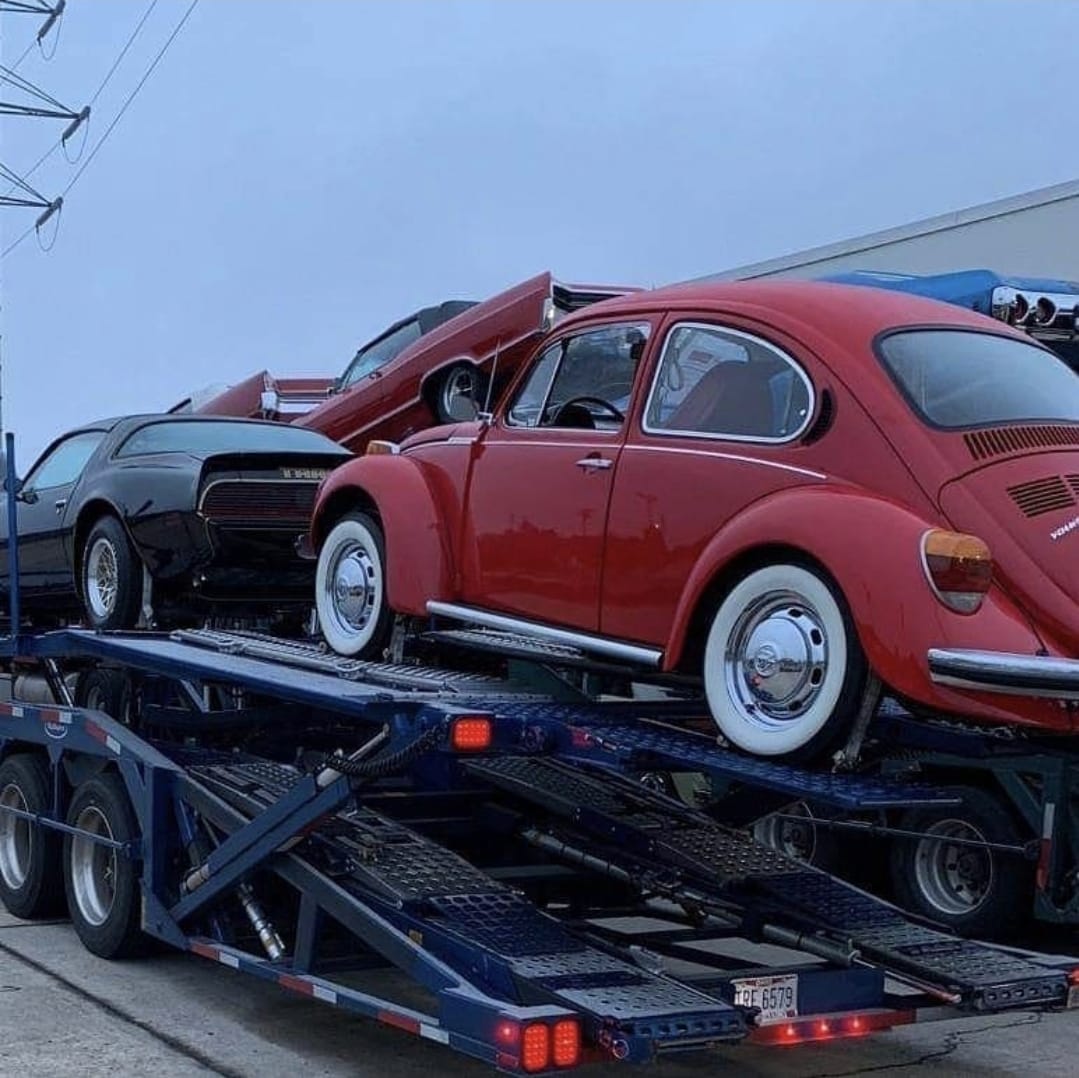 Open car carrier transport service