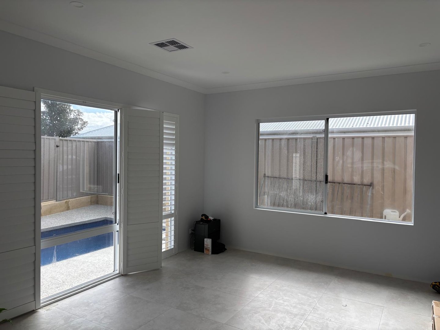 Perth indoor plantation shutters window makeover renovation project service