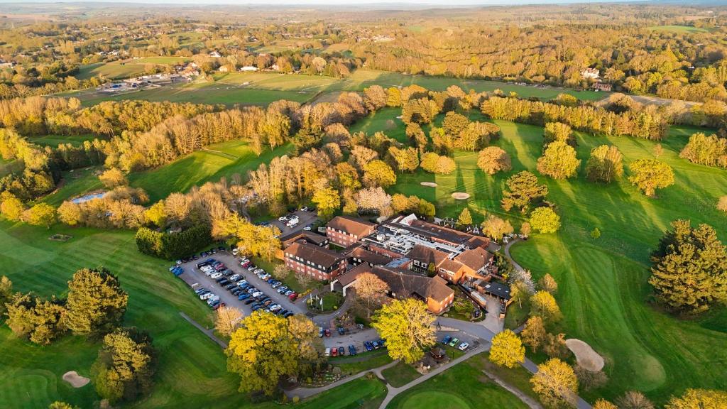 Meon Valley Golf Club championship course Hampshire valley setting