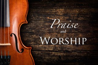 Praise and worship at GHOP Hall