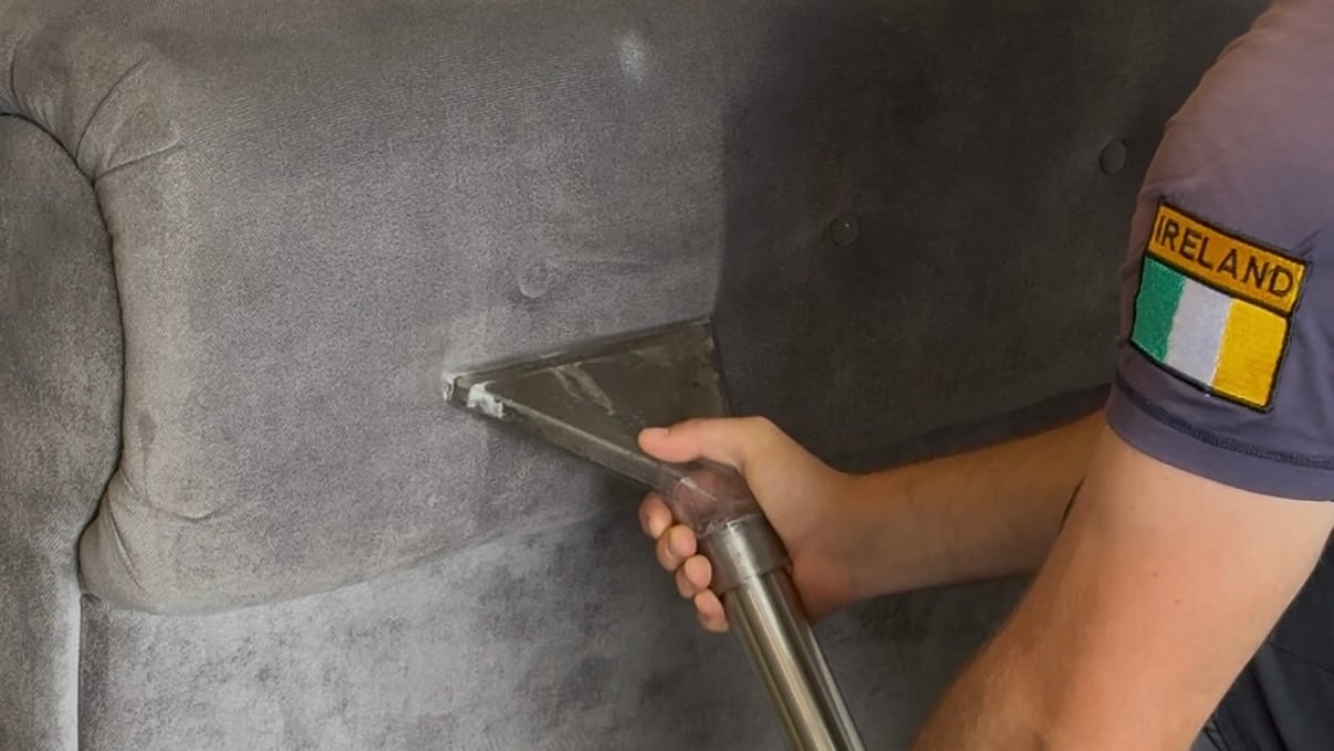 Bear Services carpet and upholstery cleaning work