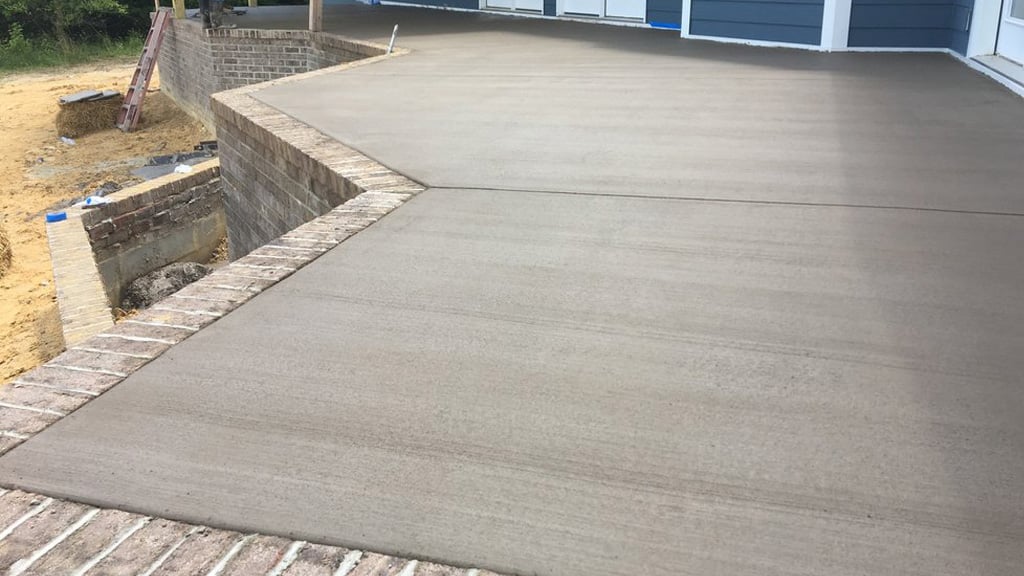 Quality concrete installation by BusbysLand