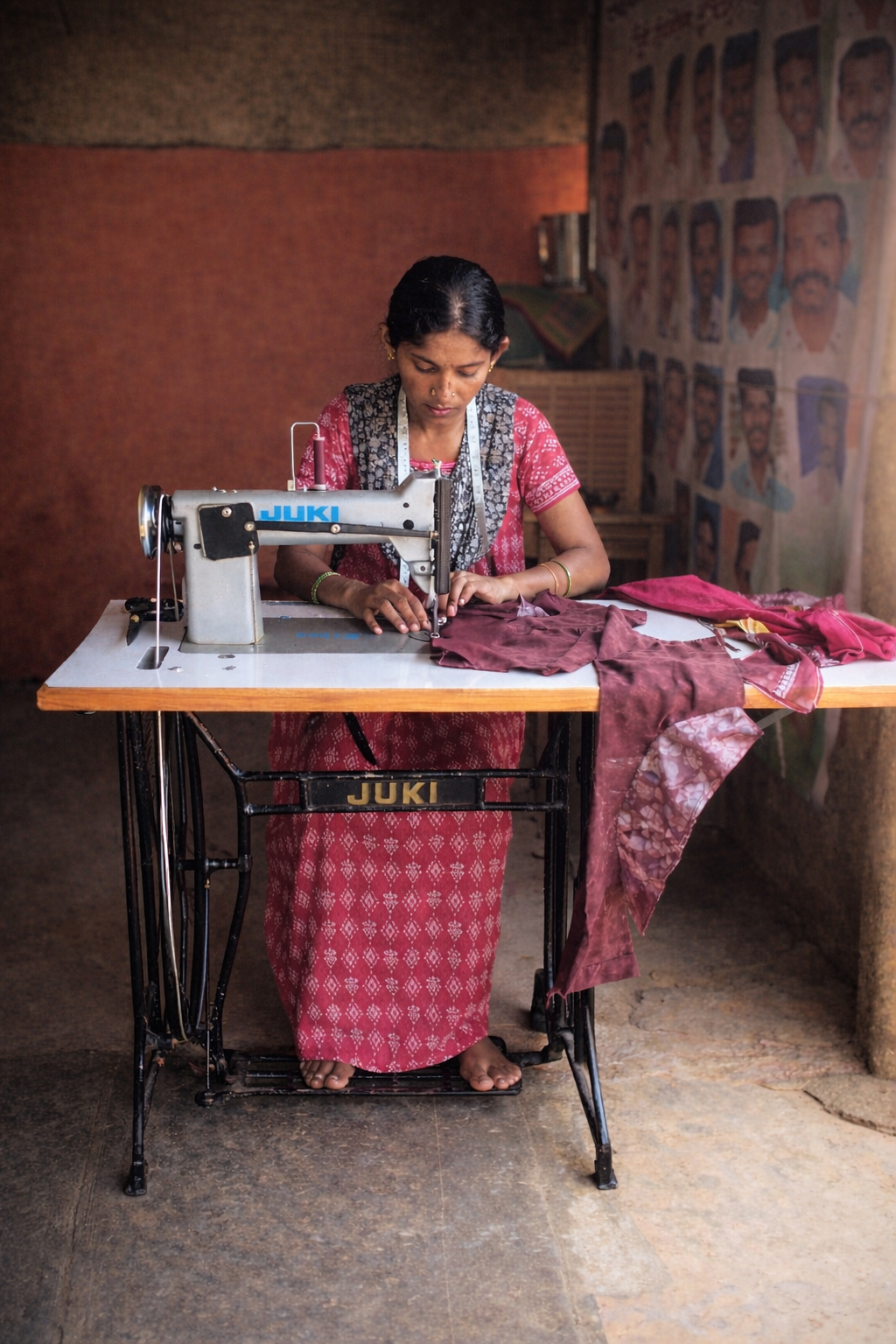 RiseIndia Women's Tailoring & Livelihood Program