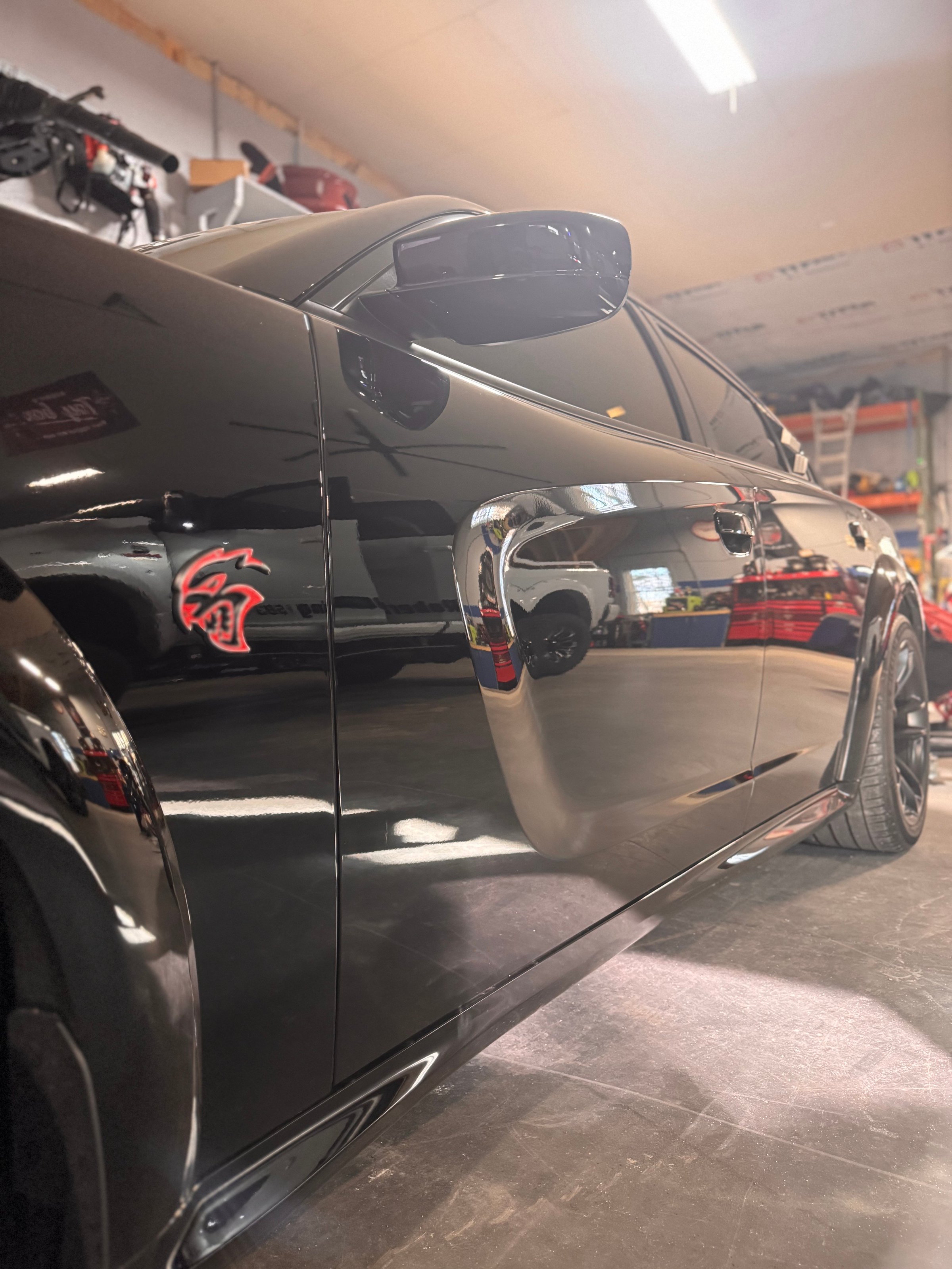 Exterior detailing work