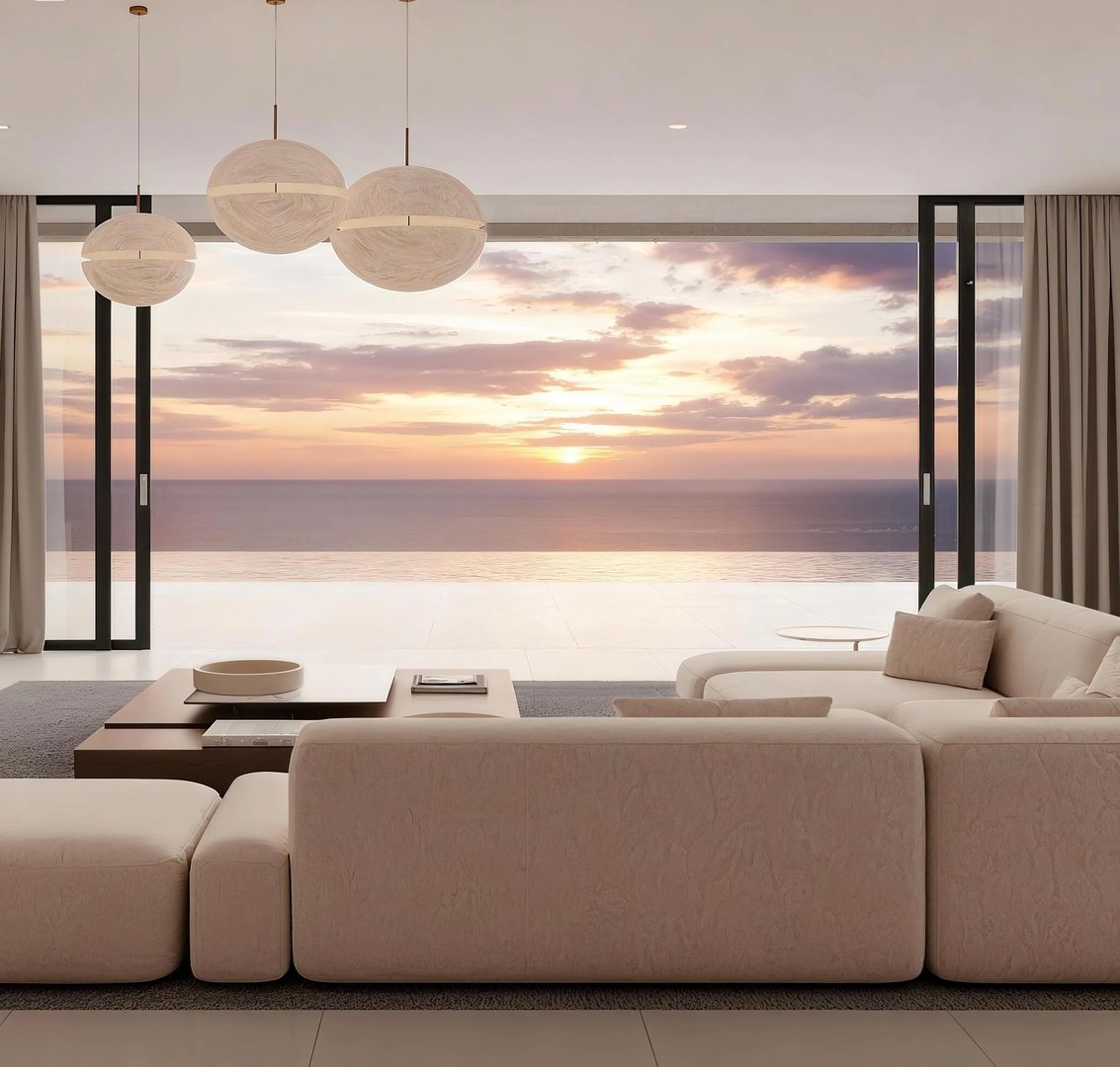 Paradise Hills Antigua infinity pool overlooking ocean